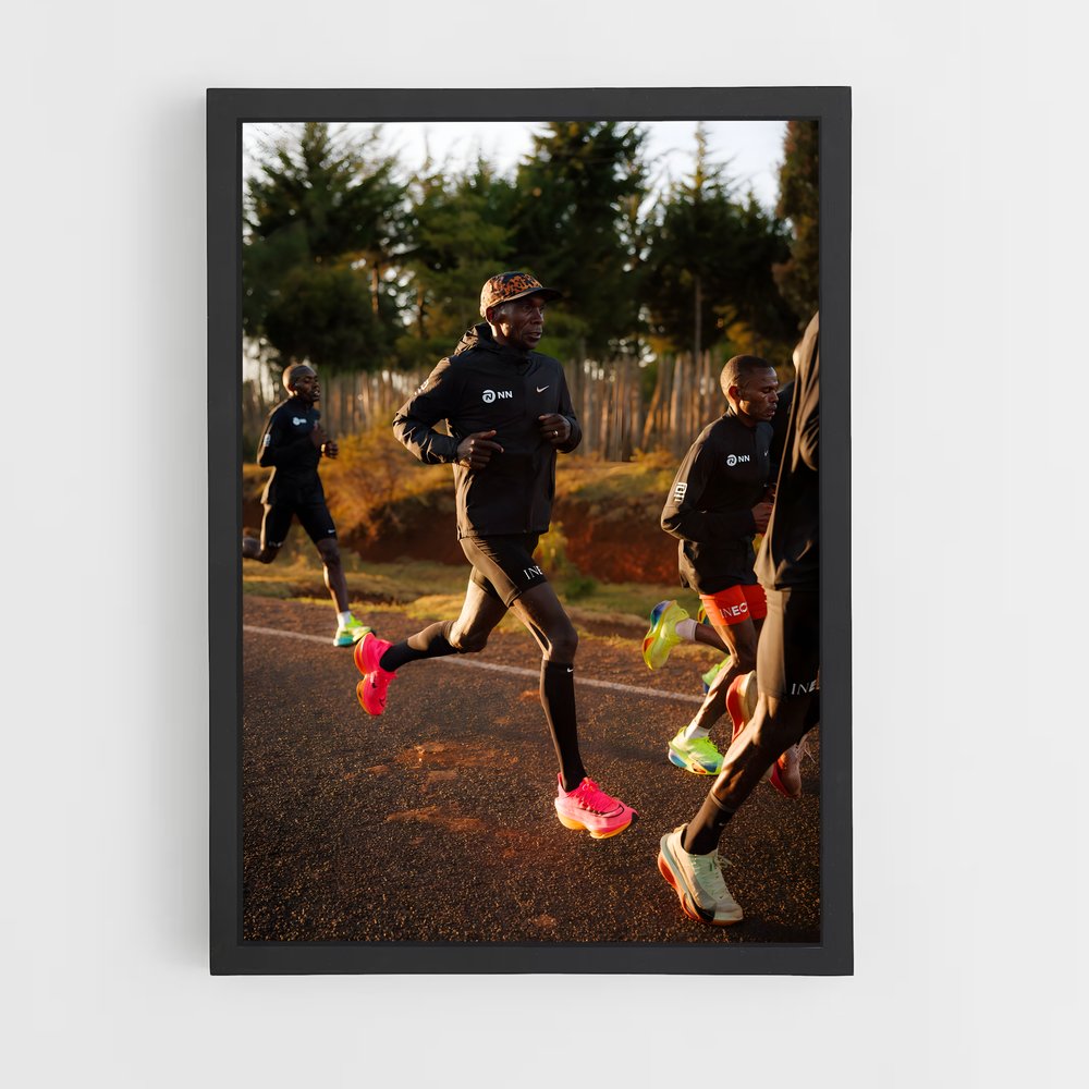 Poster Marathon d'Amitié – affiche Athlétisme (vue 2)